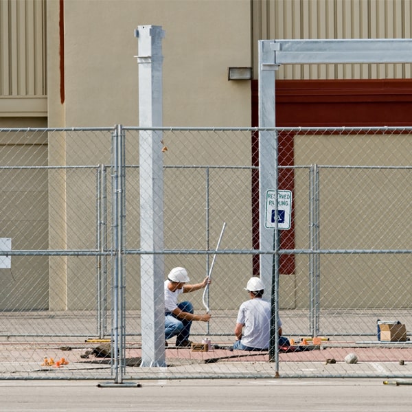 how long can i lease the temporary fence for my building site or event in Easton MA